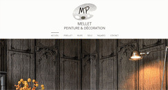 Desktop Screenshot of peinture-mellet.fr